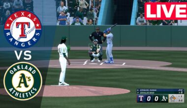 Texas Rangers vs Oakland Athletics - Aug 29, 2025 | Full Gameplay MLB The Show 25