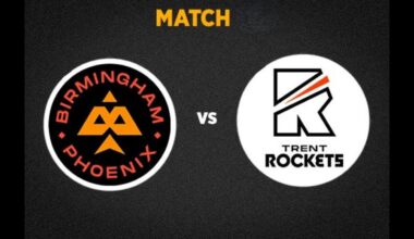 Phoenix vs Rockets, 31st Match at Nottingham, Men's Hundred, Aug 27 2025 - Live Cricket Score