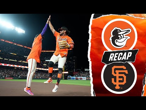 Orioles vs. Giants Game Highlights (8/29/25) | MLB Highlights