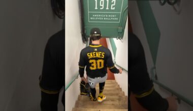 Paul Skenes at Fenway Park 👀