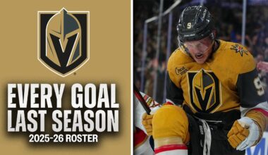 EVERY GOAL last season from the 2025-26 VEGAS GOLDEN KNIGHTS ♞ #32in32