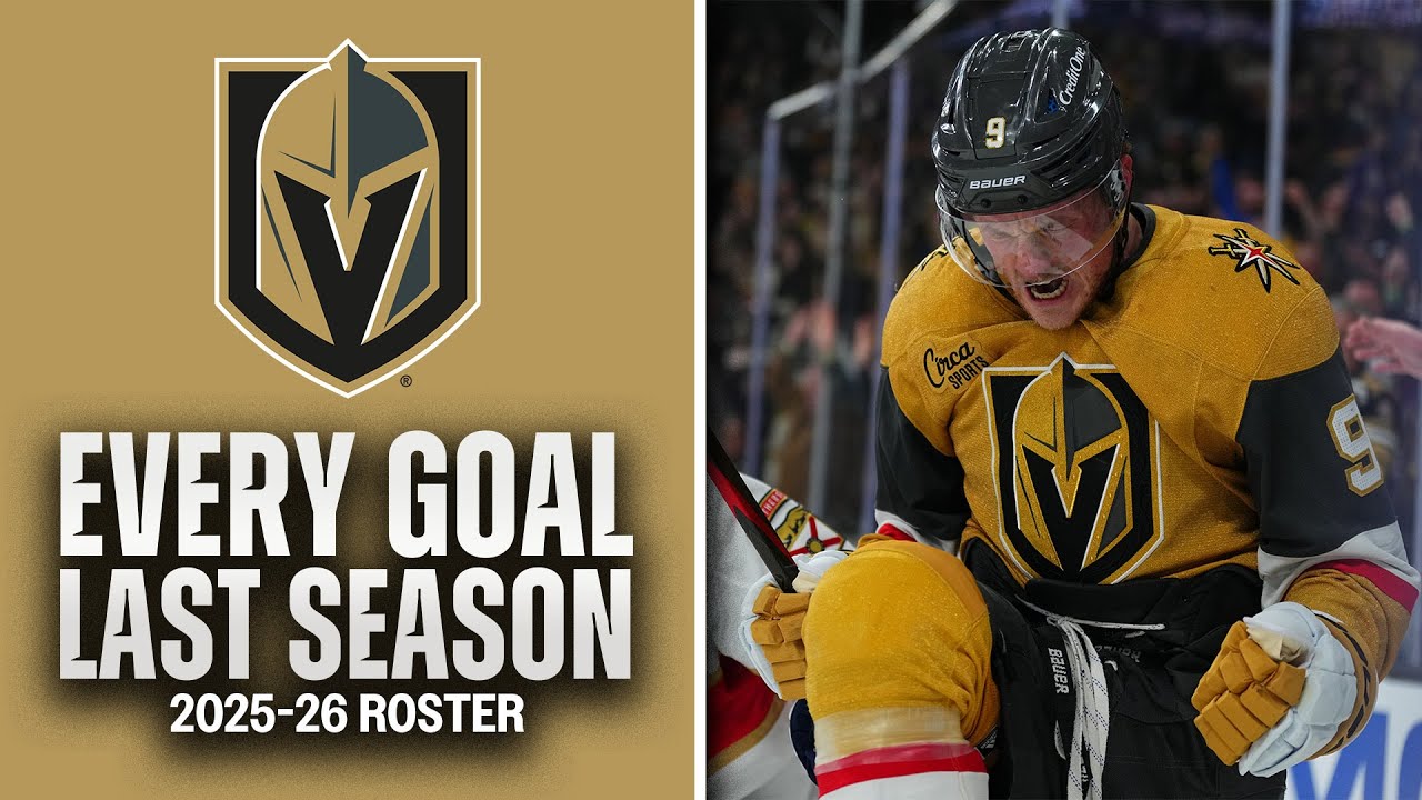 EVERY GOAL last season from the 2025-26 VEGAS GOLDEN KNIGHTS ♞ #32in32