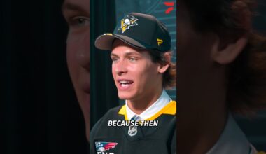 Will Horcoff 🤝 Dan Muse 🤝Pittsburgh Penguins #Shorts #NHLDraft #LetsGoPens #Hockey