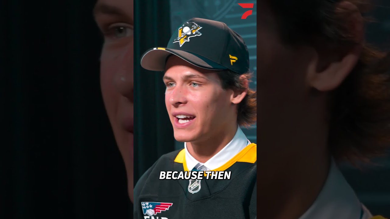 Will Horcoff 🤝 Dan Muse 🤝Pittsburgh Penguins #Shorts #NHLDraft #LetsGoPens #Hockey