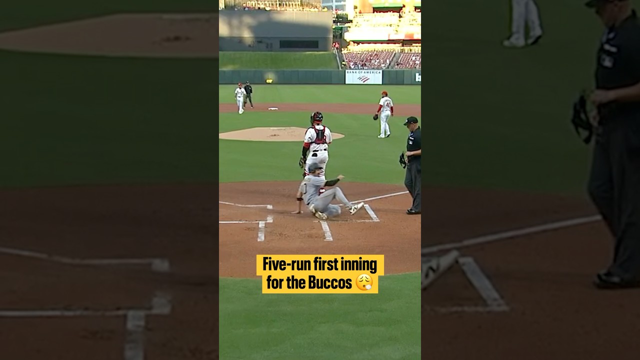 Bucco bats started off hot with a five-run first inning 😮‍💨