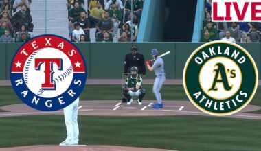 🔴LIVE 🔴 Texas Rangers vs Oakland Athletics/August 29/Baseball today /  Mlb the show 25