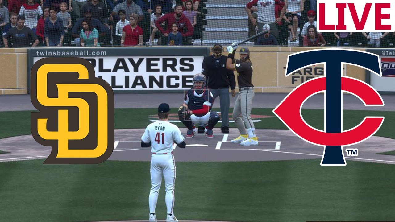 🔴LIVE 🔴 San Diego Padres vs Minnesota Twins/August 30//  Mlb the show 25