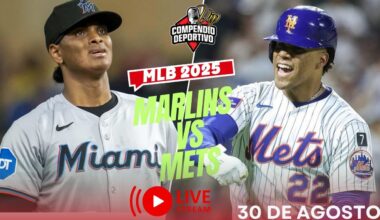 🔴 METS DE NUEVA YORK VS MIAMI MARLINS EN VIVO SÁBADO 30 AGOSTO💥GRANDES LIGAS 2025
