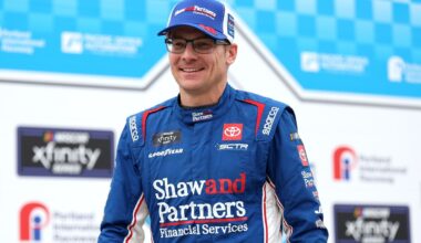 Perkins loses podium, Brown fights gremlins