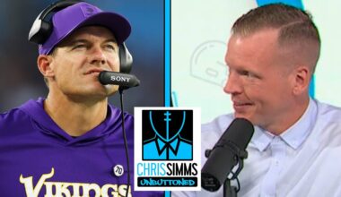Vikings win total predictions for 2025 season: Over/under | Chris Simms Unbuttoned | NFL on NBC