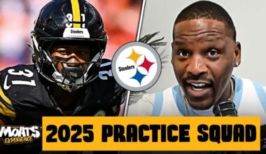 2025 Pittsburgh Steelers 16-Man Practice Squad
