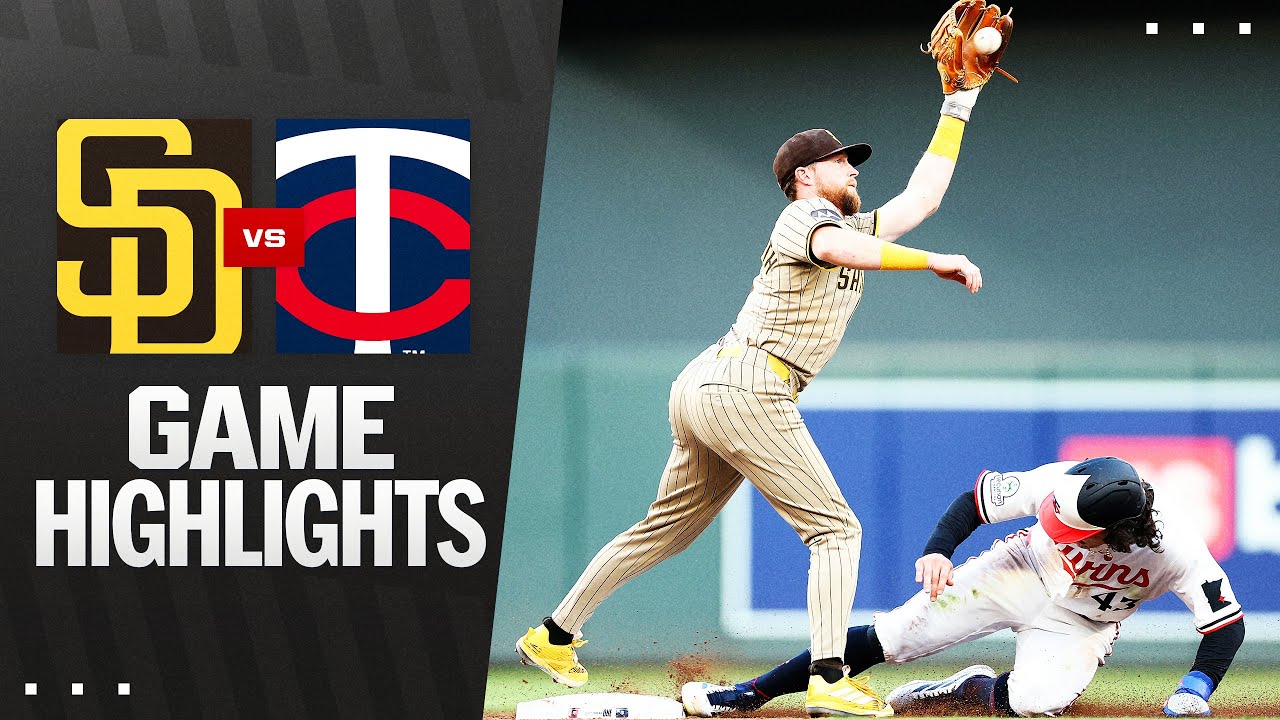 Padres vs. Twins Game Highlights (8/30/25) | MLB Highlights