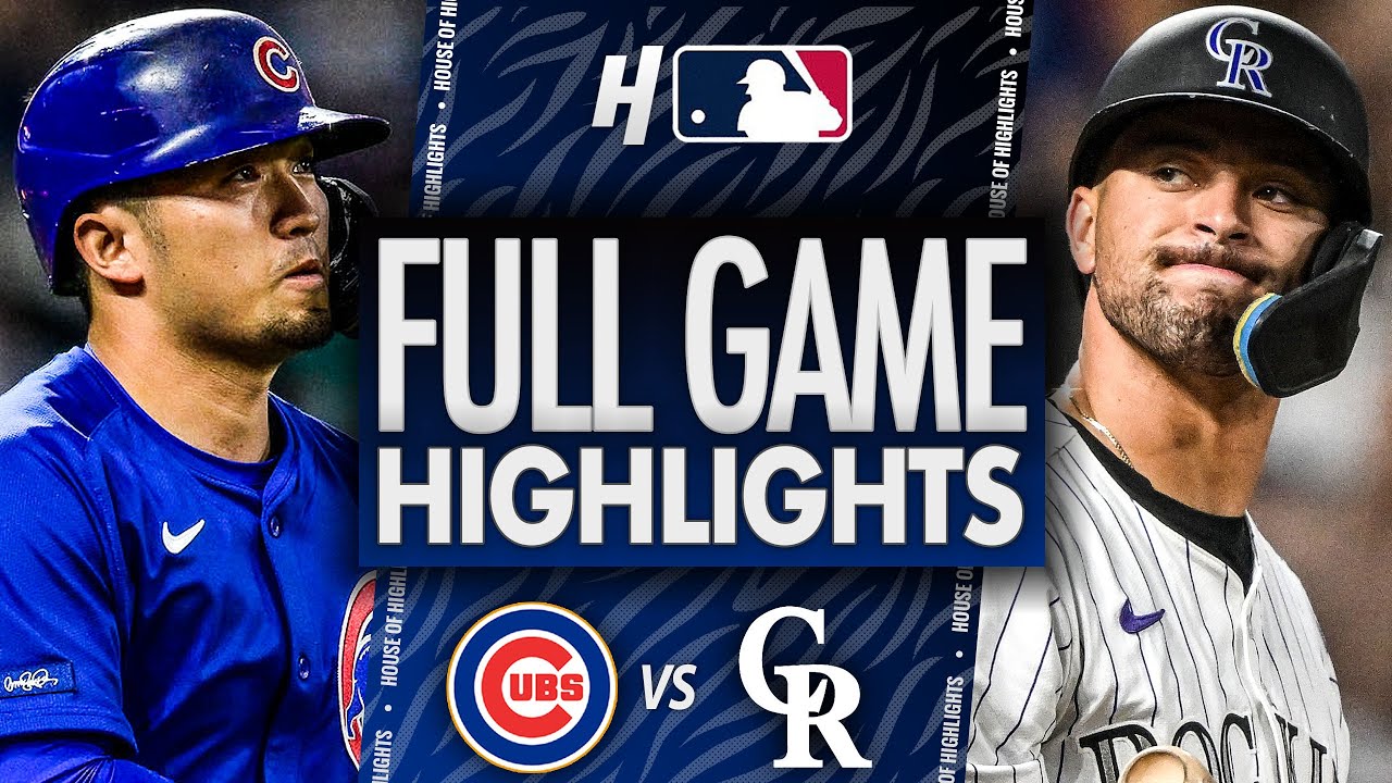 Chicago Cubs vs Colorado Rockies - FULL GAME HIGHLIGHTS | August 30, 2025 MLB Season