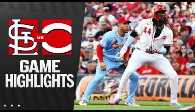 Cardinals vs. Reds Game Highlights (8/30/25) | MLB Highlights