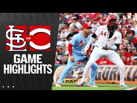 Cardinals vs. Reds Game Highlights (8/30/25) | MLB Highlights