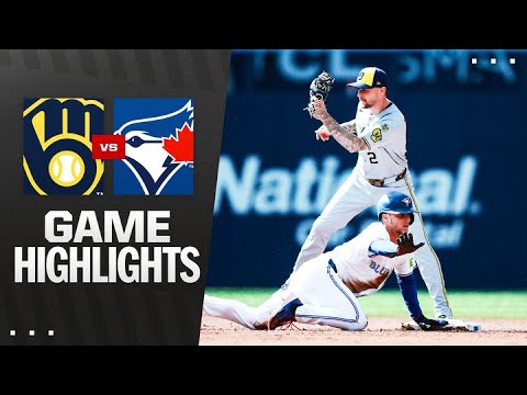 Brewers vs. Blue Jays Game Highlights (8/30/25) | MLB Highlights