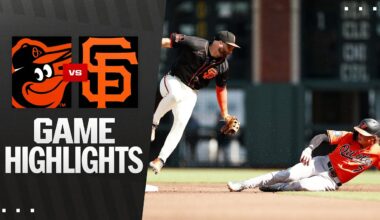 Orioles vs. Giants Game Highlights (8/30/25) | MLB Highlights