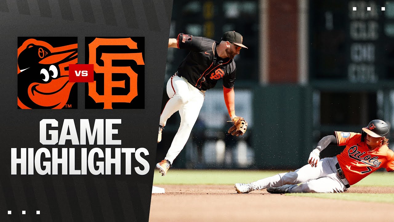 Orioles vs. Giants Game Highlights (8/30/25) | MLB Highlights