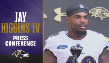 Jay Higgins IV on His Unique Journey to Make the 53-Man Roster | Baltimore Ravens