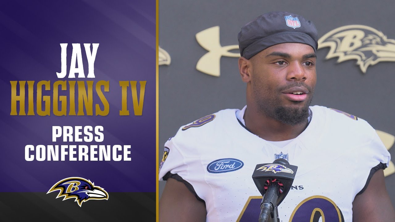 Jay Higgins IV on His Unique Journey to Make the 53-Man Roster | Baltimore Ravens