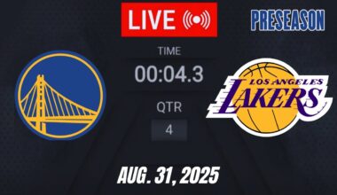 NBA LIVE! Golden State Warriors vs Los Angeles Lakers | August 31, 2025 | Warriors vs Lakers | 2K