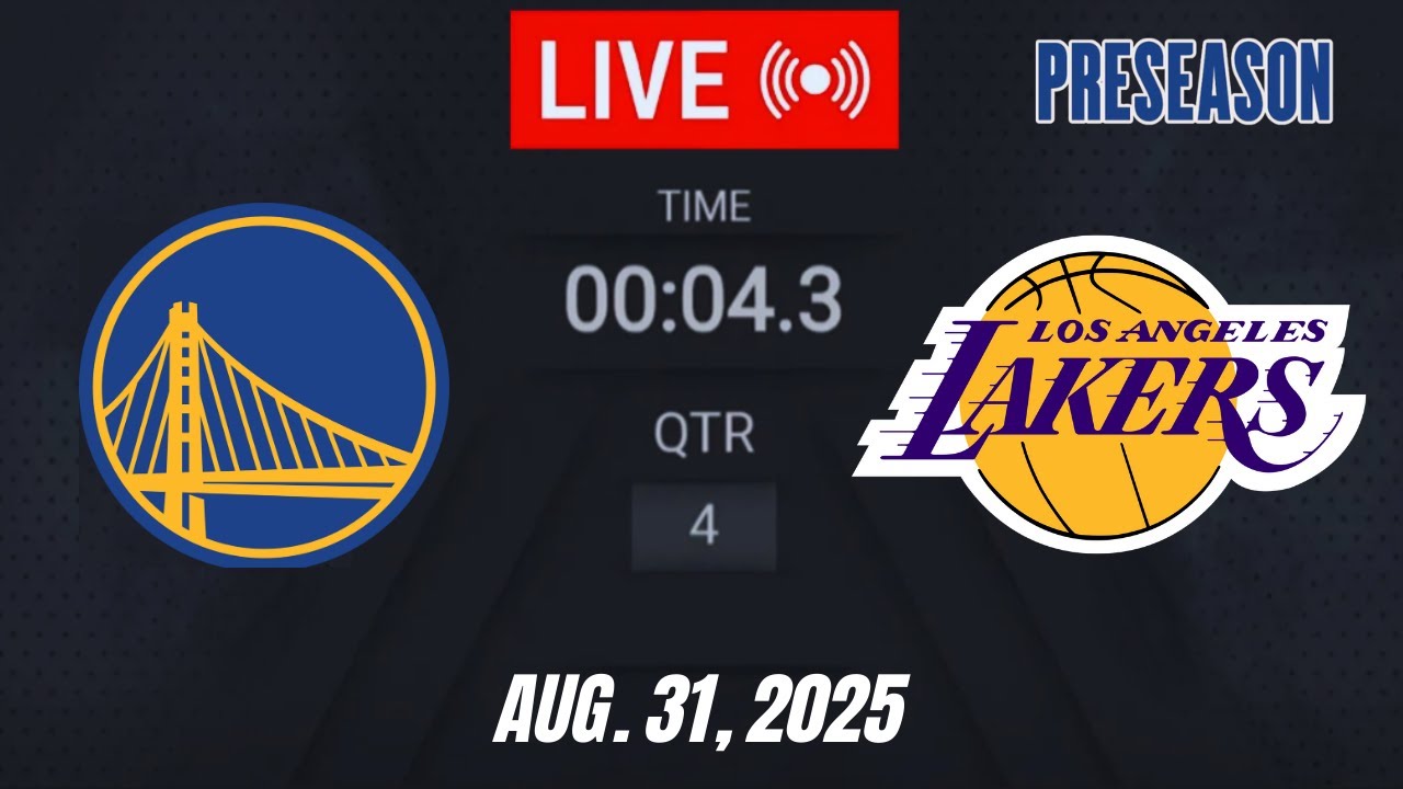 NBA LIVE! Golden State Warriors vs Los Angeles Lakers | August 31, 2025 | Warriors vs Lakers | 2K