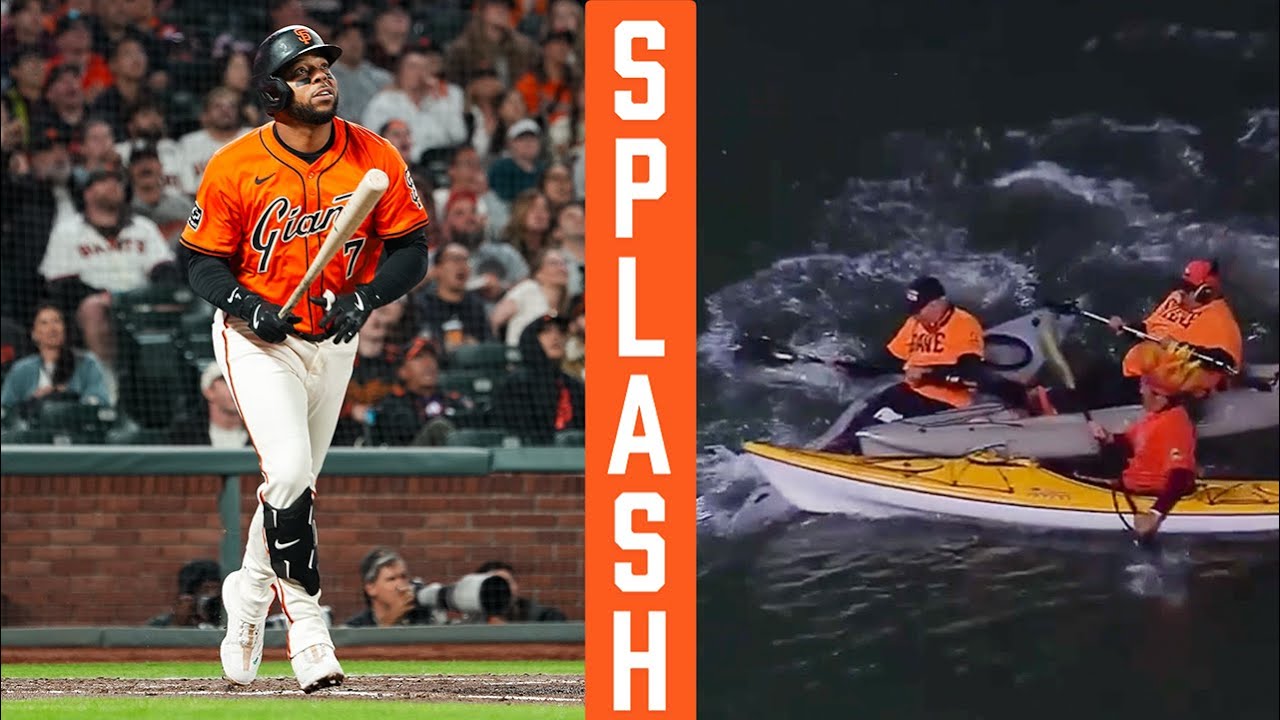 Dominic Smith Drops Splash Hit 107 into McCovey Cove vs. Orioles | San Francisco Giants Highlights