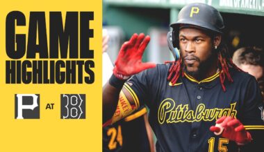 Oneil Cruz Hits Massive Homer in Win | Pirates vs. Red Sox Game Highlights (8/30/25)