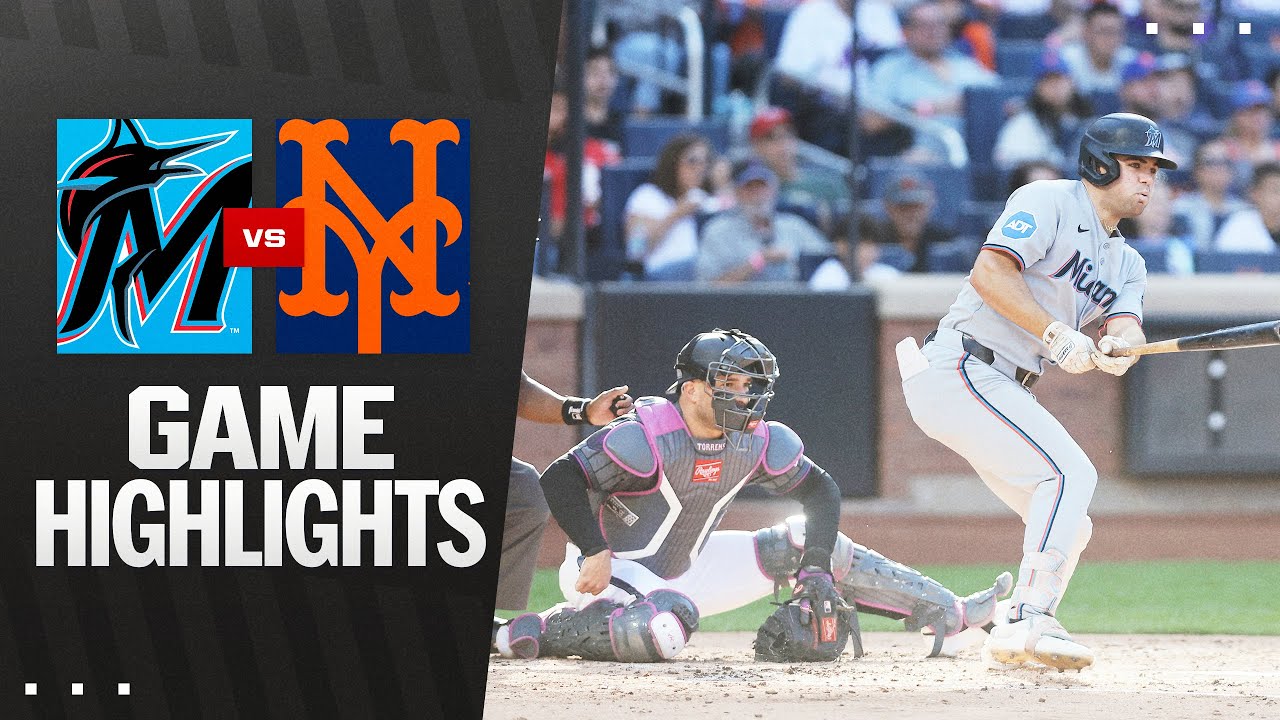 Marlins vs. Mets Game Highlights (8/30/25) | MLB Highlights