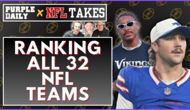 32 NFL teams, ranked; Are Minnesota Vikings a sneaky Super Bowl contender? Dark horse playoff teams