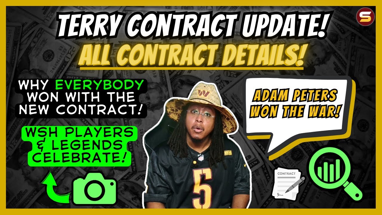 👀Terry CONTRACT Update: 😎Adam Peters WON The War? Why WE ALL WIN! WSH Players & LEGEND REACT! & More