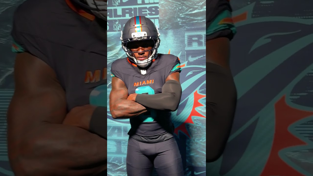 Come check this out 😎 Available first at the Hard Rock Stadium team store on 9.10.