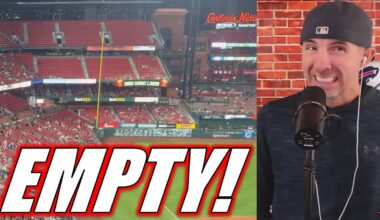 St. Louis Cardinals Fans Send A STATEMENT To Ownership/Front Office With Record Low Attendance!