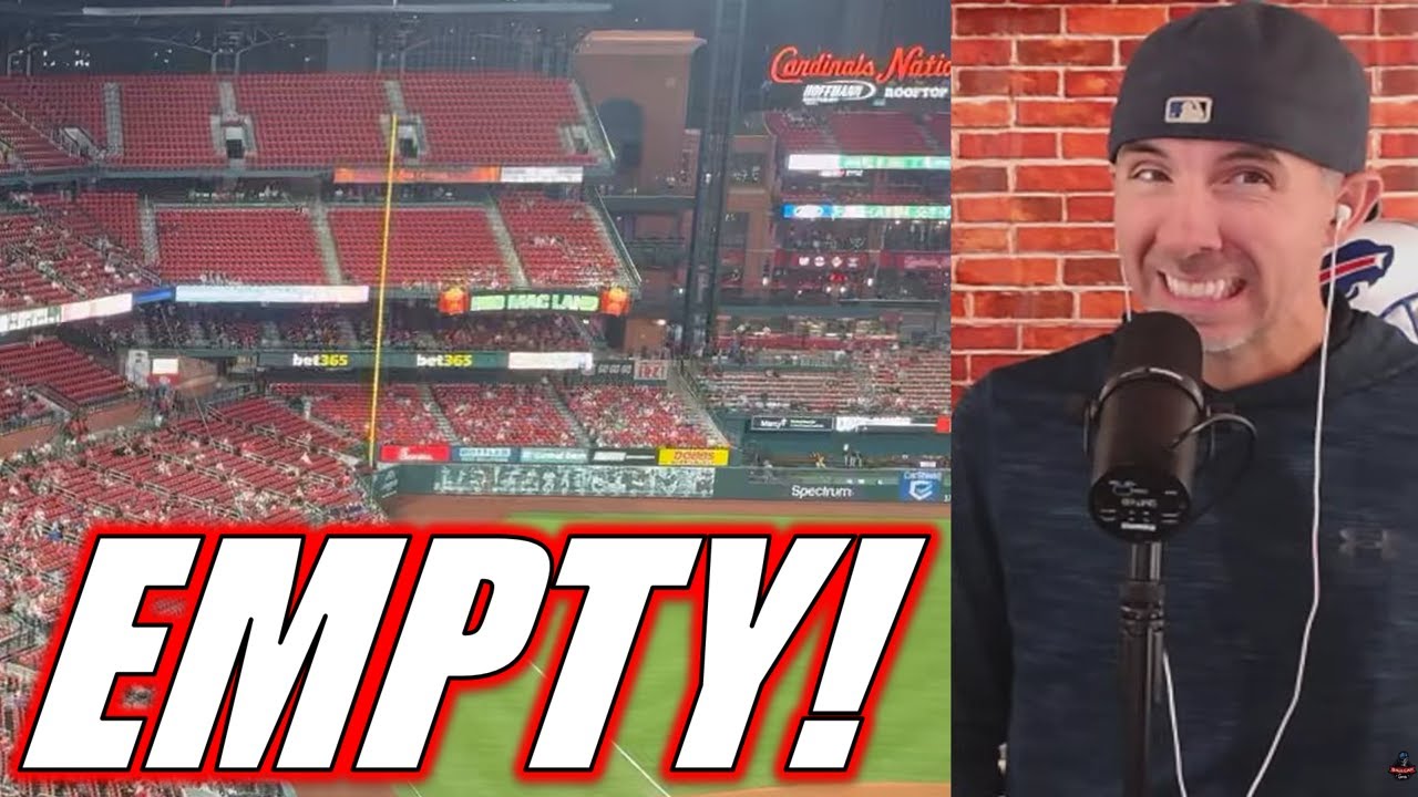 St. Louis Cardinals Fans Send A STATEMENT To Ownership/Front Office With Record Low Attendance!