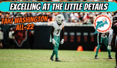 Film Breakdown: Tahj Washington EARNED His Roster Spot with the Miami Dolphins