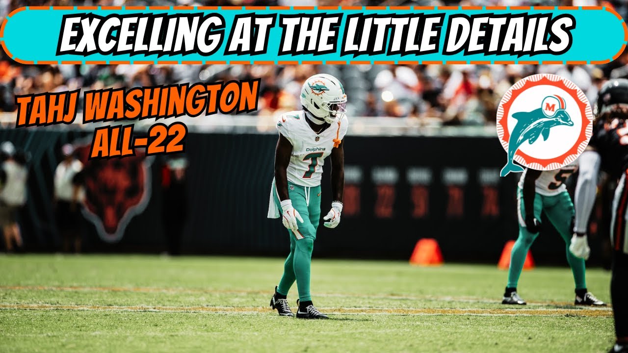 Film Breakdown: Tahj Washington EARNED His Roster Spot with the Miami Dolphins