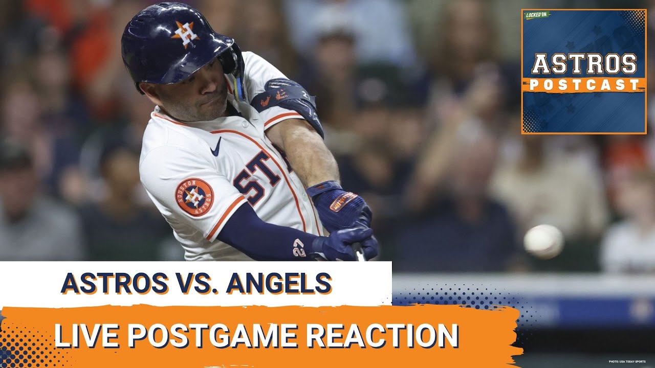 ASTROS POSTCAST: Another Sad Showing For Houston Astros In Loss To Los Angeles Angels