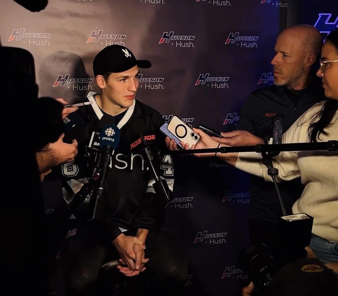 Lane Hutson on not being invited to Team USA Orientation Camp: “There are some really good American players, I wish them the best and enjoy the camp…I would love to play for (Team USA), you never know what can happen, the season is long…”