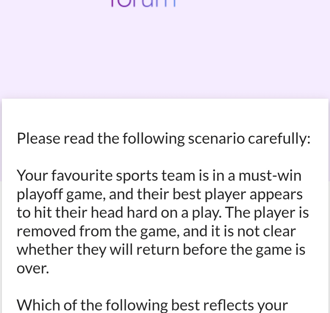 This survey is sponsored by: Samuel Hunter Bennett