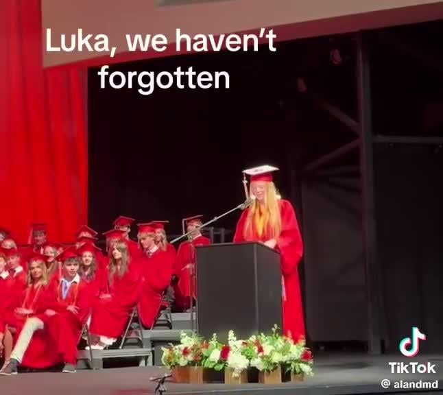 Fresh grad roasts Nico Harrison in her commencement speech: “It wasn’t all fond memories. After Christmas came the worst day of the year, February 1st. Around midnight, news spread that the Mavericks had inexplicably traded Luka Dončić. Everyone blamed Nico Harrison, who’s somehow still employed.”