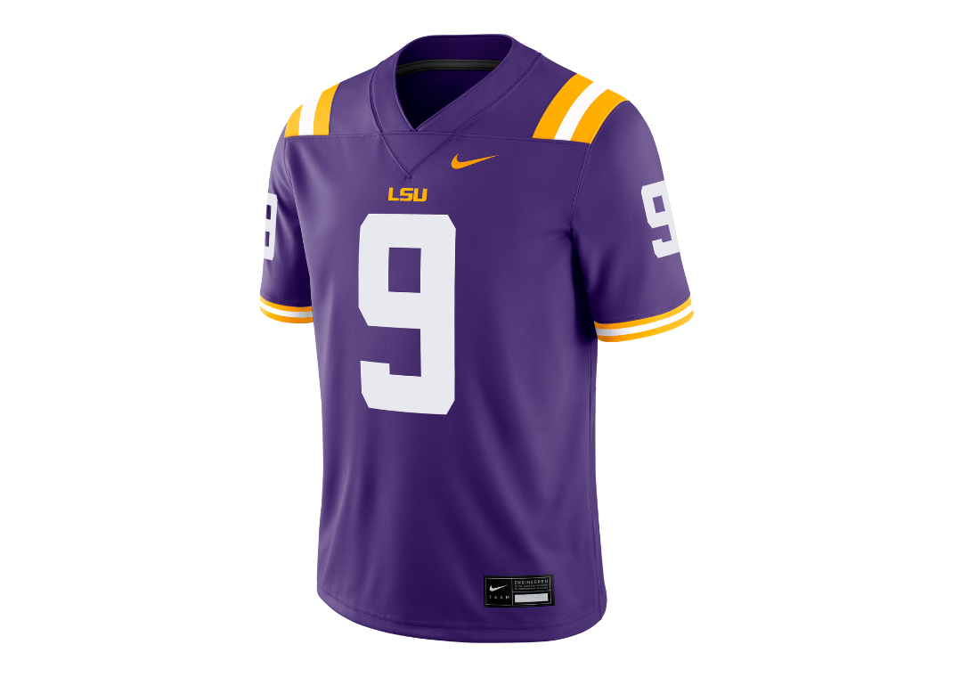 Joe Burrow LSU College Game Jersey