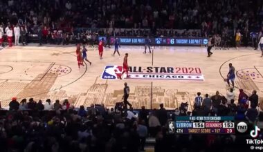 Final minutes of the 2020 All Star Game