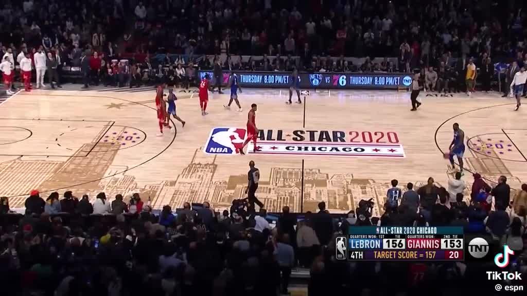Final minutes of the 2020 All Star Game
