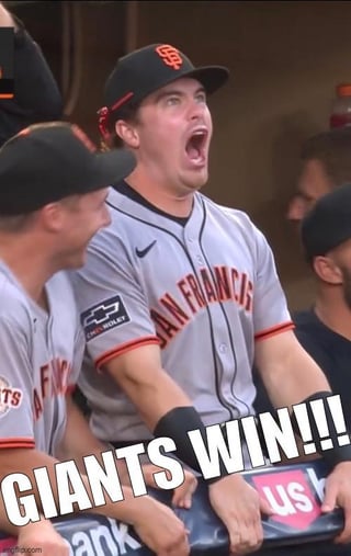 GIANTS CLUTCH WIN ROAD SERIES AGAINST BEST TEAM IN BASEBALL!