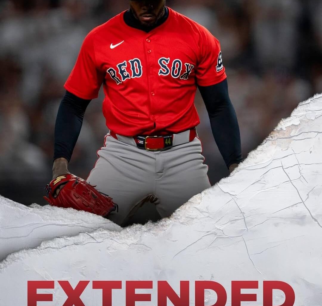 Aroldis Chapman has been extended by the Boston Red Sox for 2026 and includes an option for 2027!