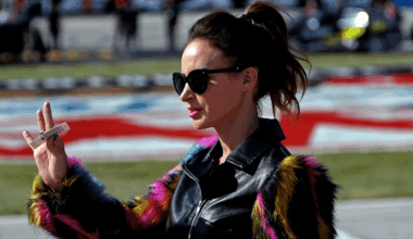 Kyle Busch (8) during driver introductions for the Duels at Daytona International Speedway.