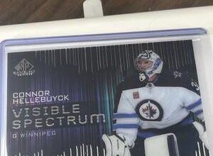Check out 24-25 SP Game Used Hockey Connor Hellebuyck Visible Spectrum Jets Vezina & Hart on eBay!