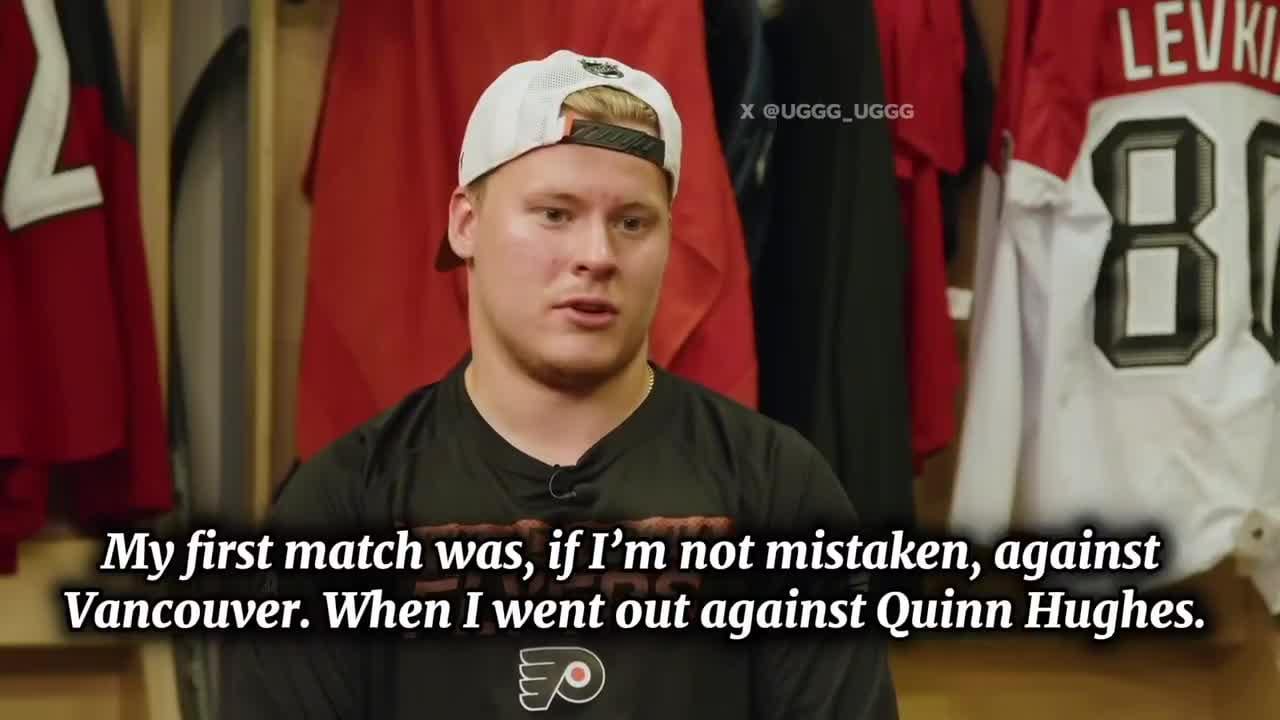 Matvei Michkov shares emotions about his first NHL game against Vancouver and John Tortorella’s locker room speech