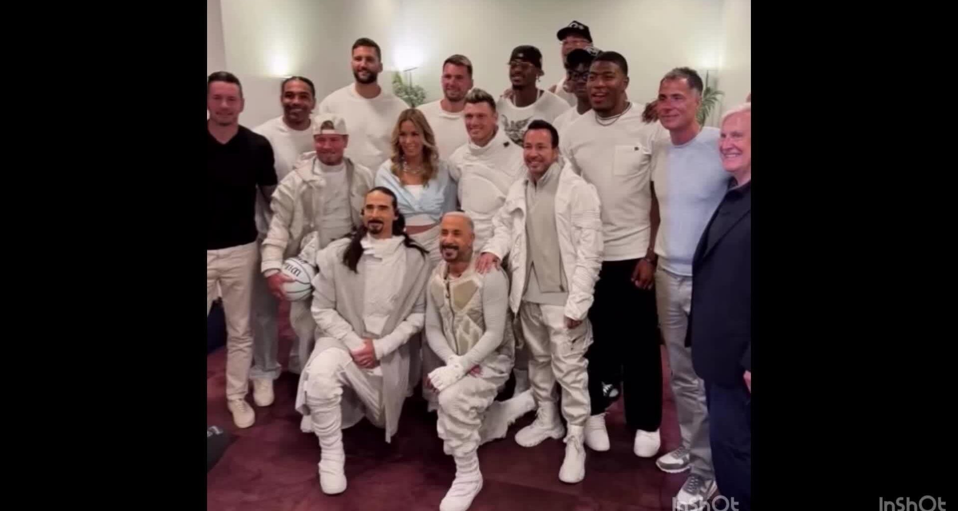Luka Doncic said there was a surprise celebration planned for him after signing the extension and that he didn’t know what it was. The surprise turned out to be new Lakers owner Mark Walter taking Luka and his crew to see his favorite boyband, the Backstreet Boys, at The Sphere in Las Vegas.