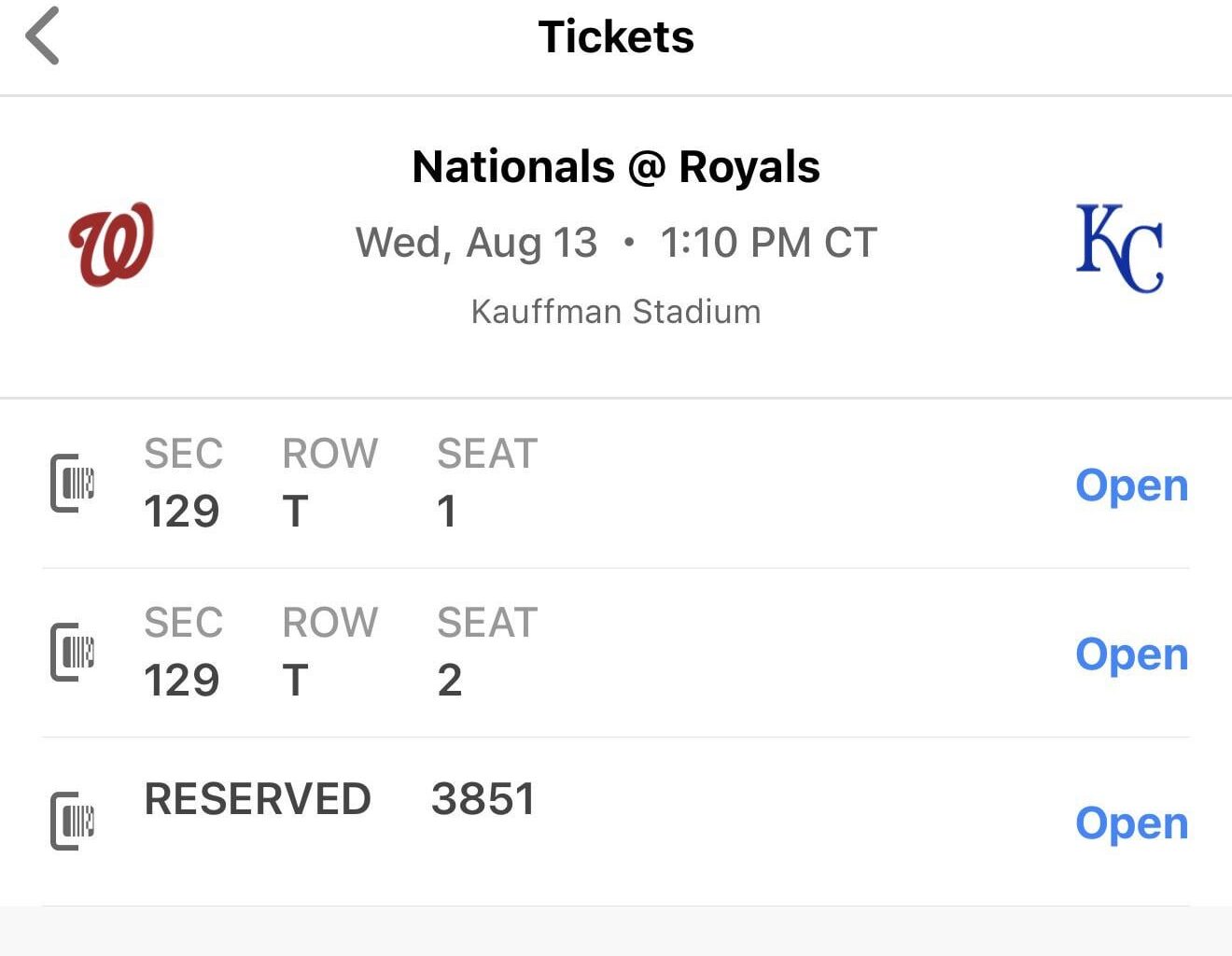 2 free tickets today game